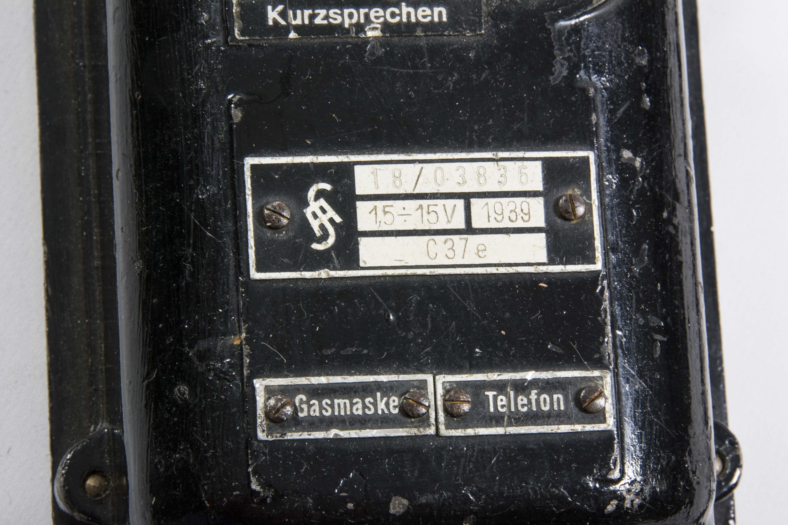 Rare pre war complete (!) coastal artillery communication headset — image 6