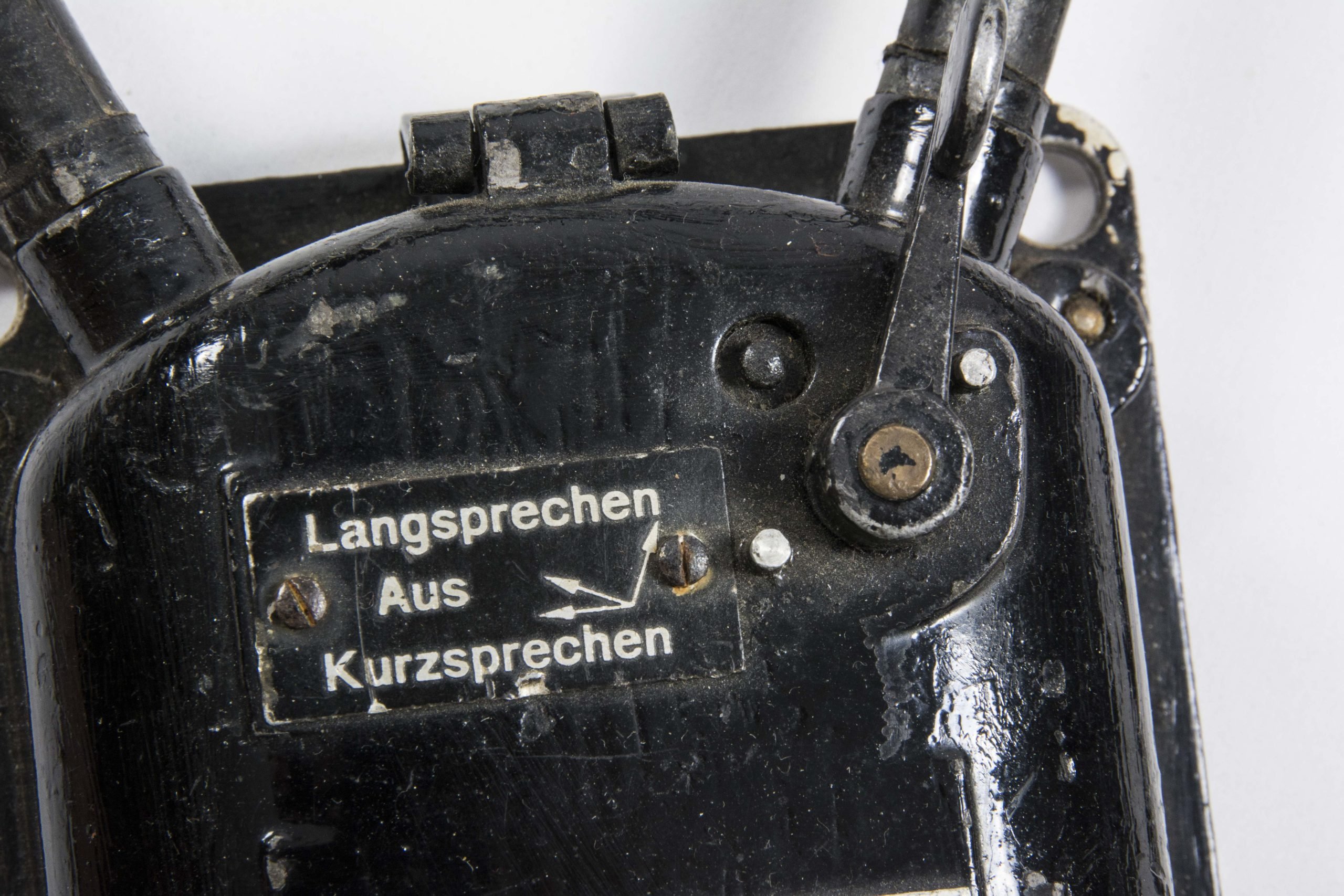 Rare pre war complete (!) coastal artillery communication headset — image 7