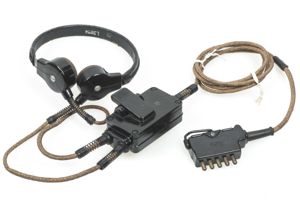 Luftwaffe Flak L38044 throat microphone