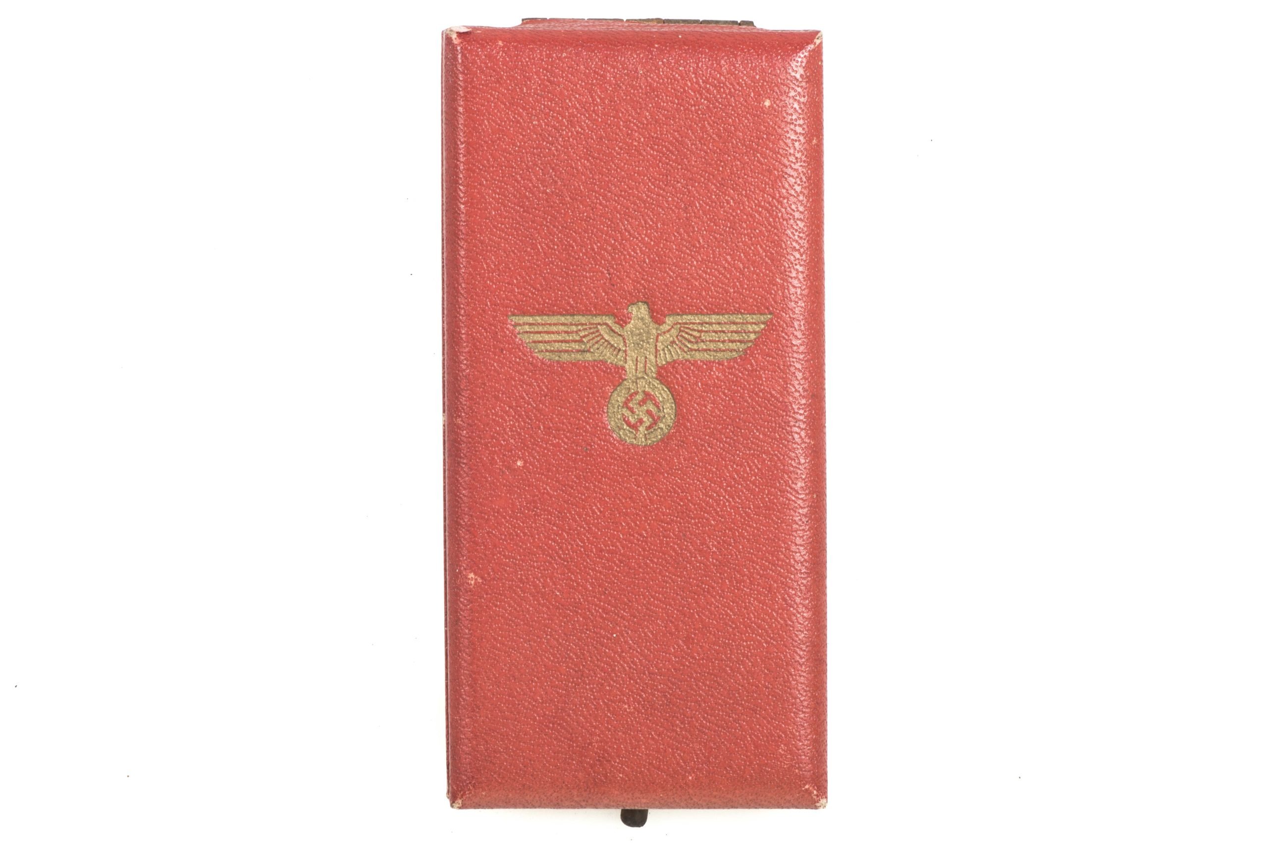 Empty Austrian Anschluss medal case