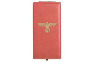 Empty Austrian Anschluss medal case
