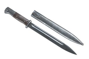 Matching K98 bayonet marked Dürkopp 38