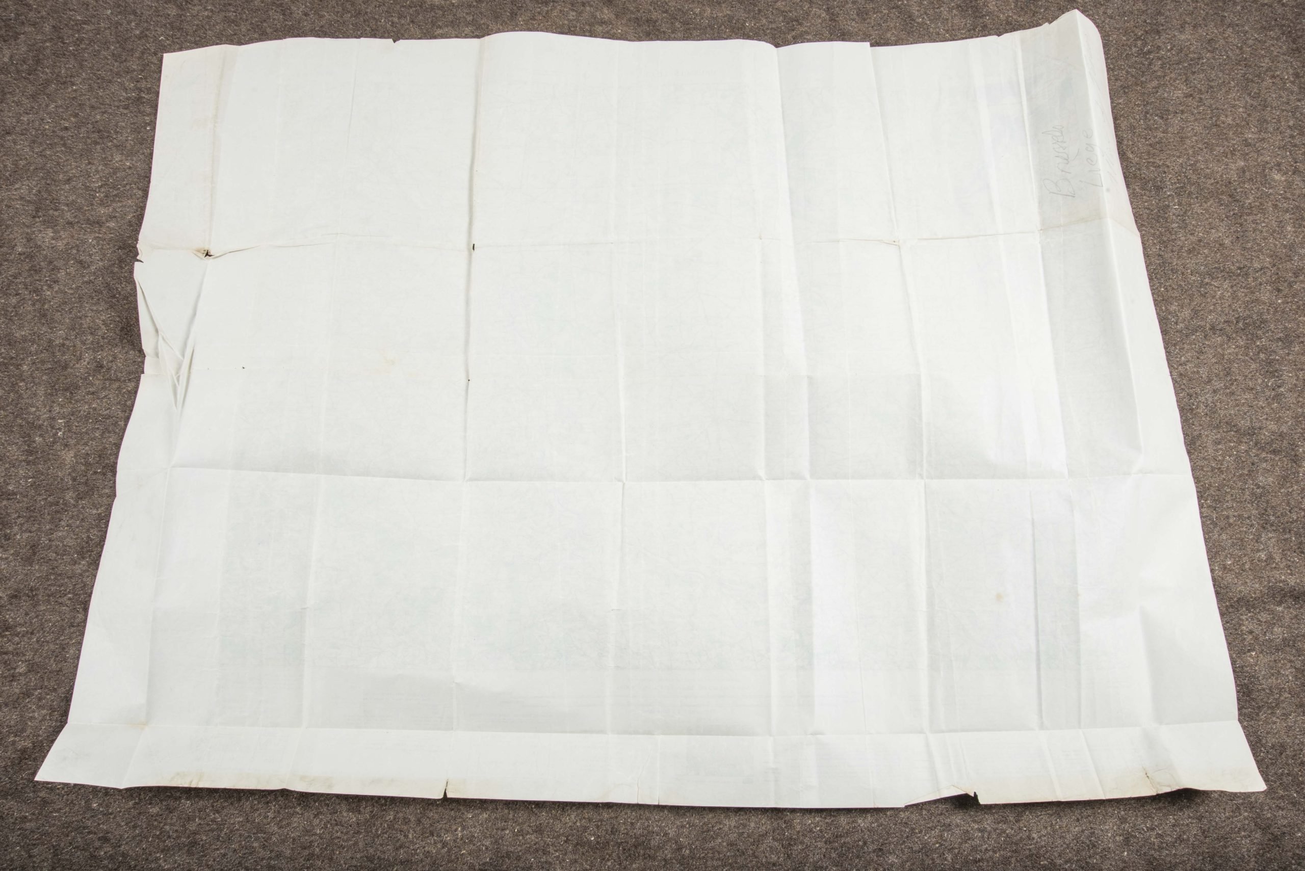 British 1:250 000 Ardennes map, Brussels-Liege — image 16