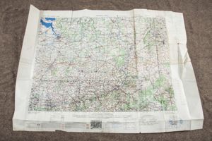 British 1:250 000 Ardennes map, Brussels-Liege