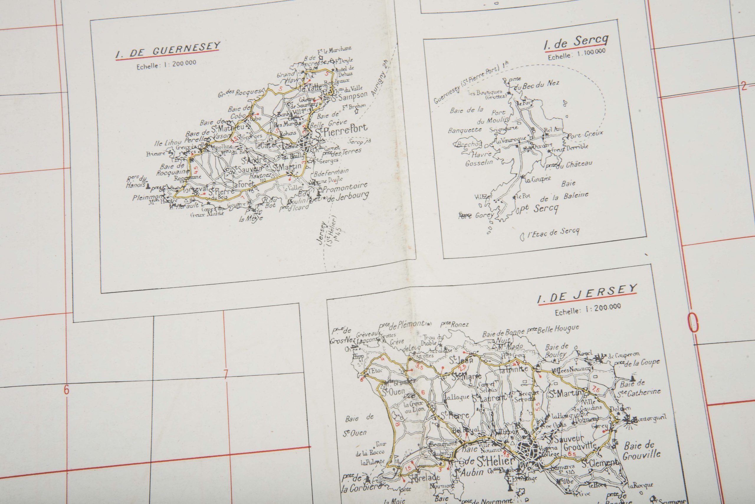 British 1:200 000 Normandy map Sheet 54 Cherbourg – Rouen — image 6