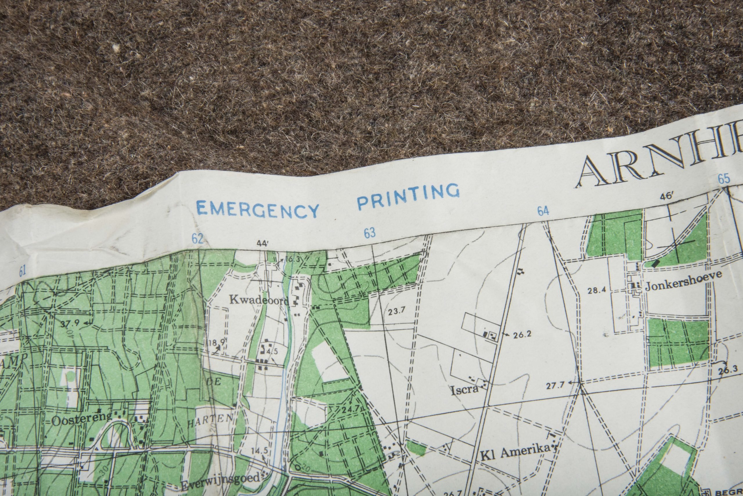 British 1:25 000 map Arnhem West, Emergency Print — image 5