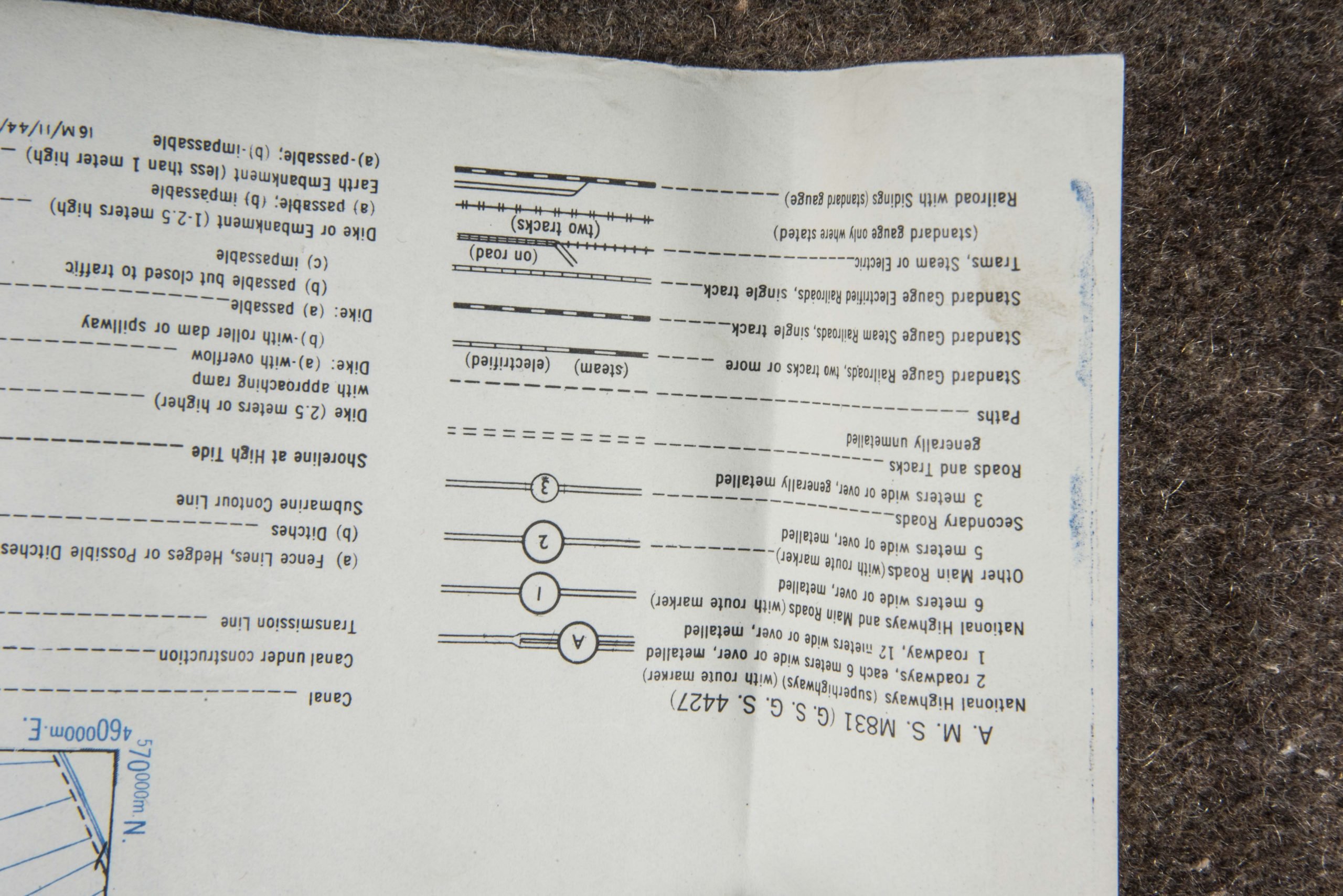 British 1:25 000 map Arnhem West, Emergency Print — image 6