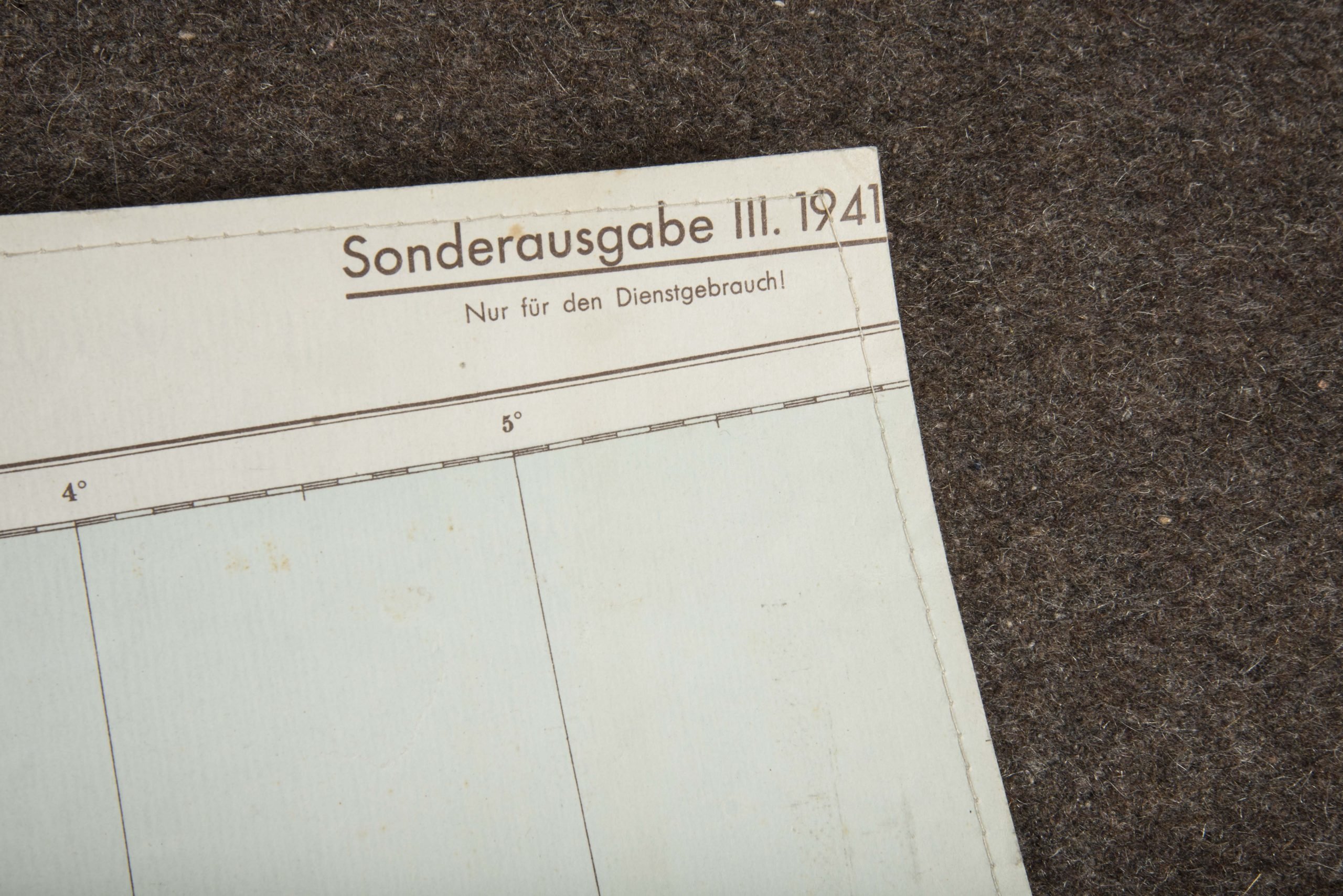 Luftwaffe laminated Fliegerkarte 1:1 000 000 Europa, France, Belgium, Netherlands and United Kingdom — image 3