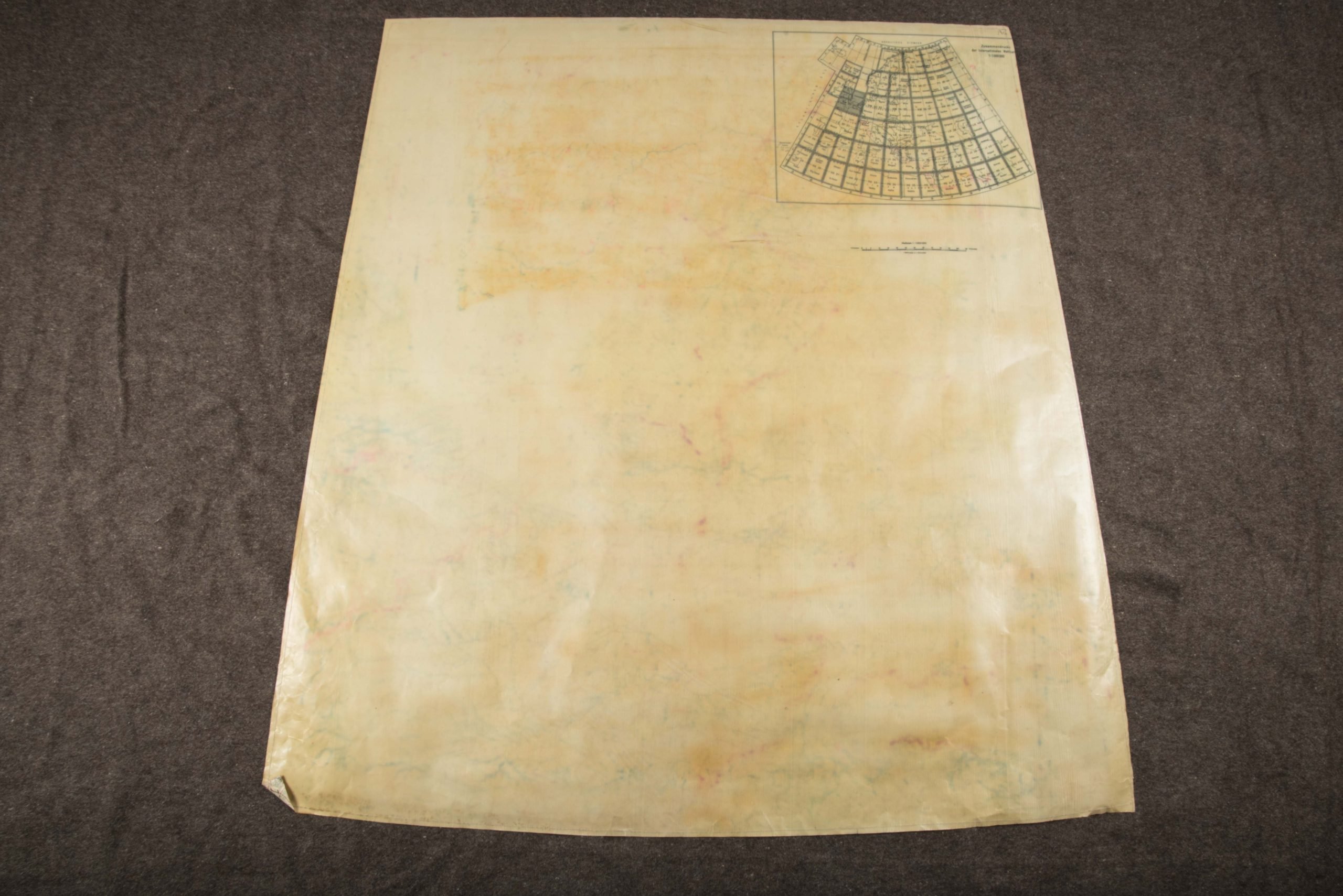 Luftwaffe laminated Fliegerkarte 1:1 000 000 Europa, France, Belgium, Netherlands and United Kingdom — image 6