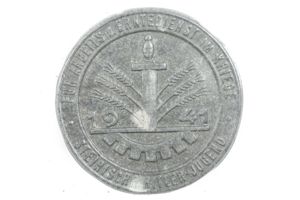 Rare Hitlerjugend badge Fur Arbeits u. Erntedienst im Kriege Steirische Hitler-Jugend 1941