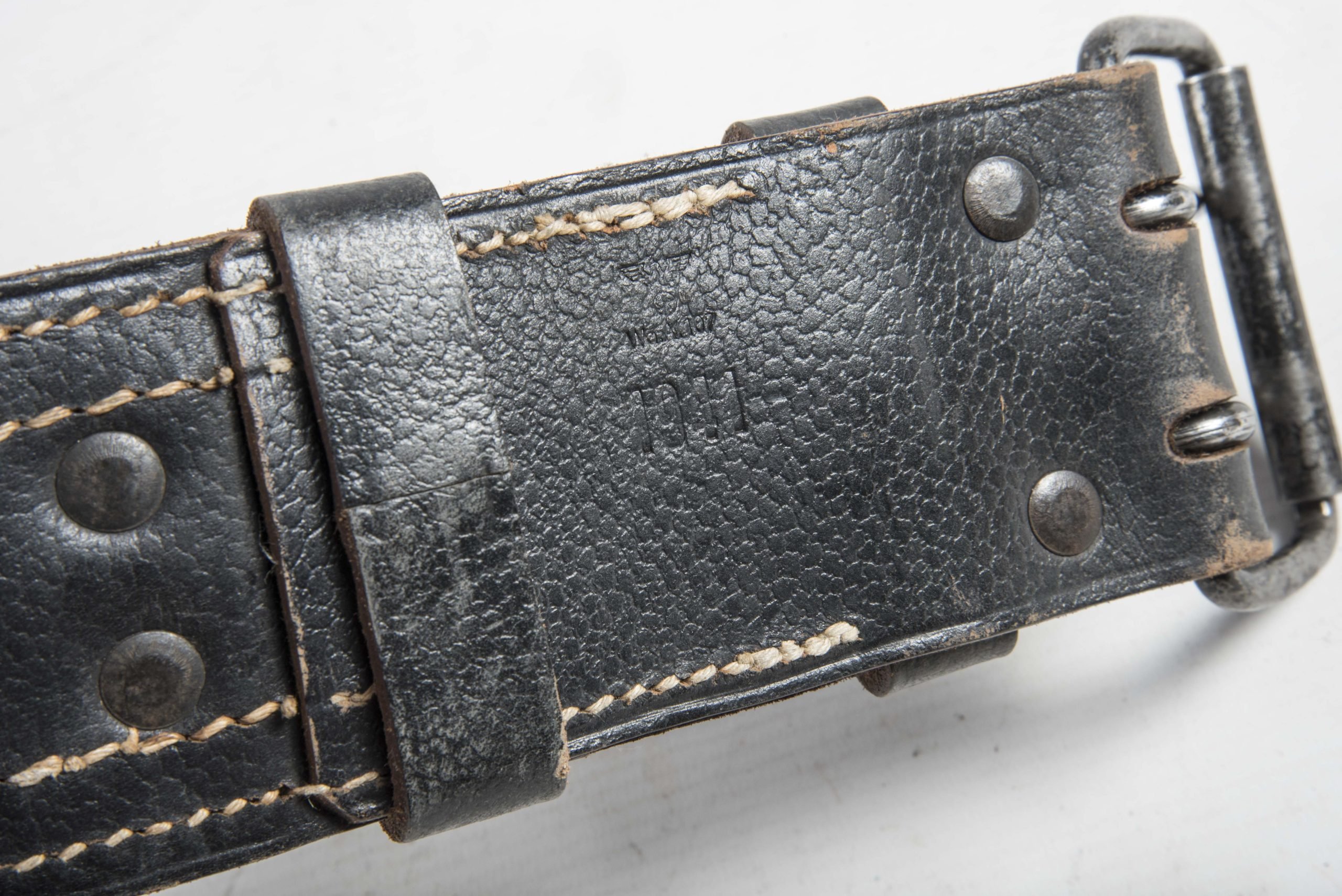 Wehrmacht cable worker belt size 100 dated 1941 — image 4