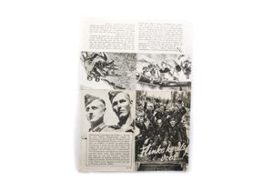 Dutch Waffen-SS Freiwillige Legion Niederlande recruitment leaflet