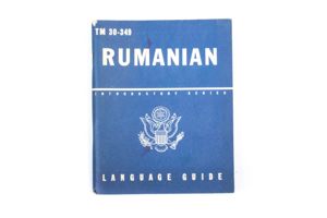 US Rumanian language guide TM 30-349