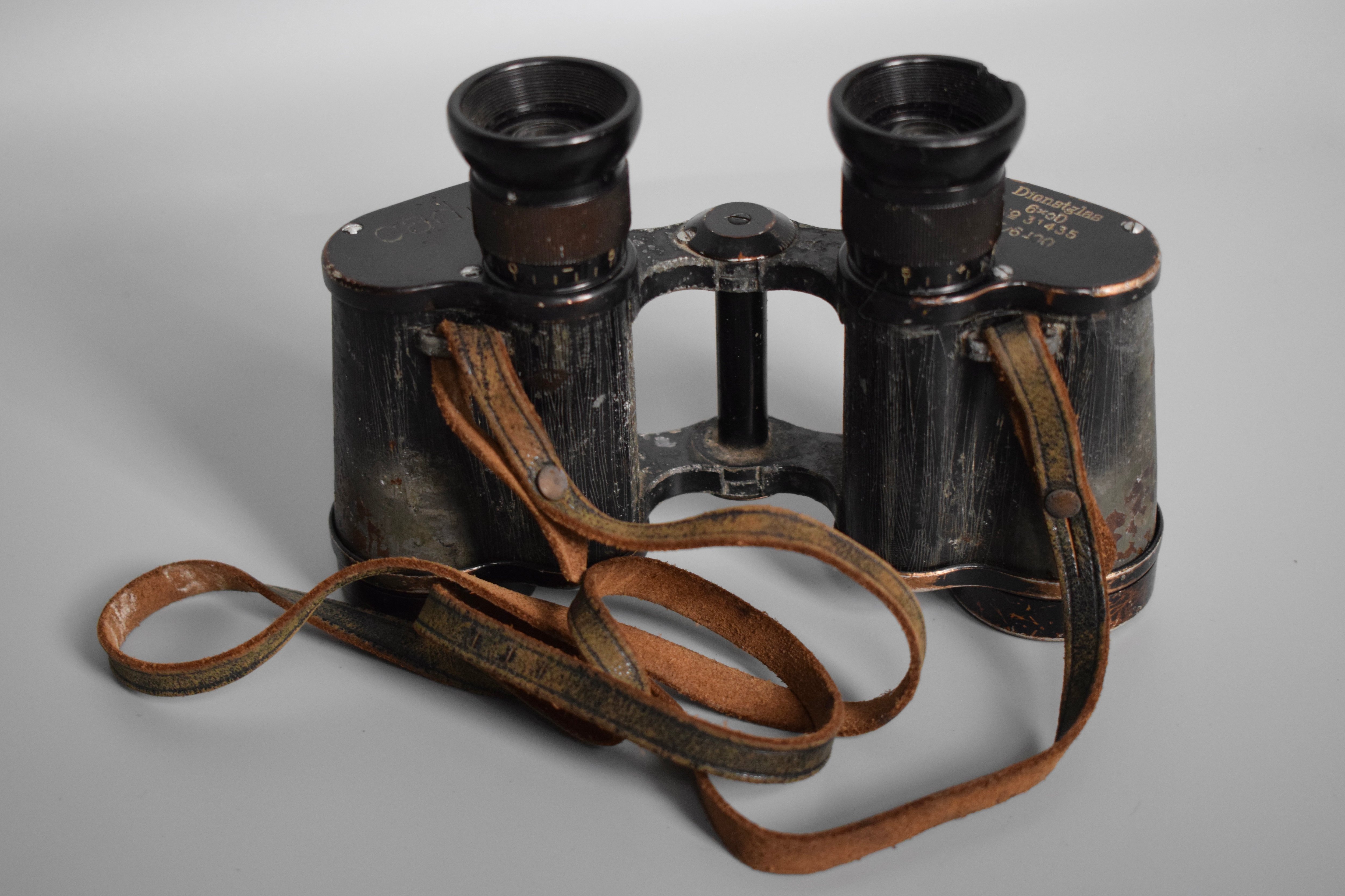 Early 6x30 Dienstglas 'cad K.F.' — image 5