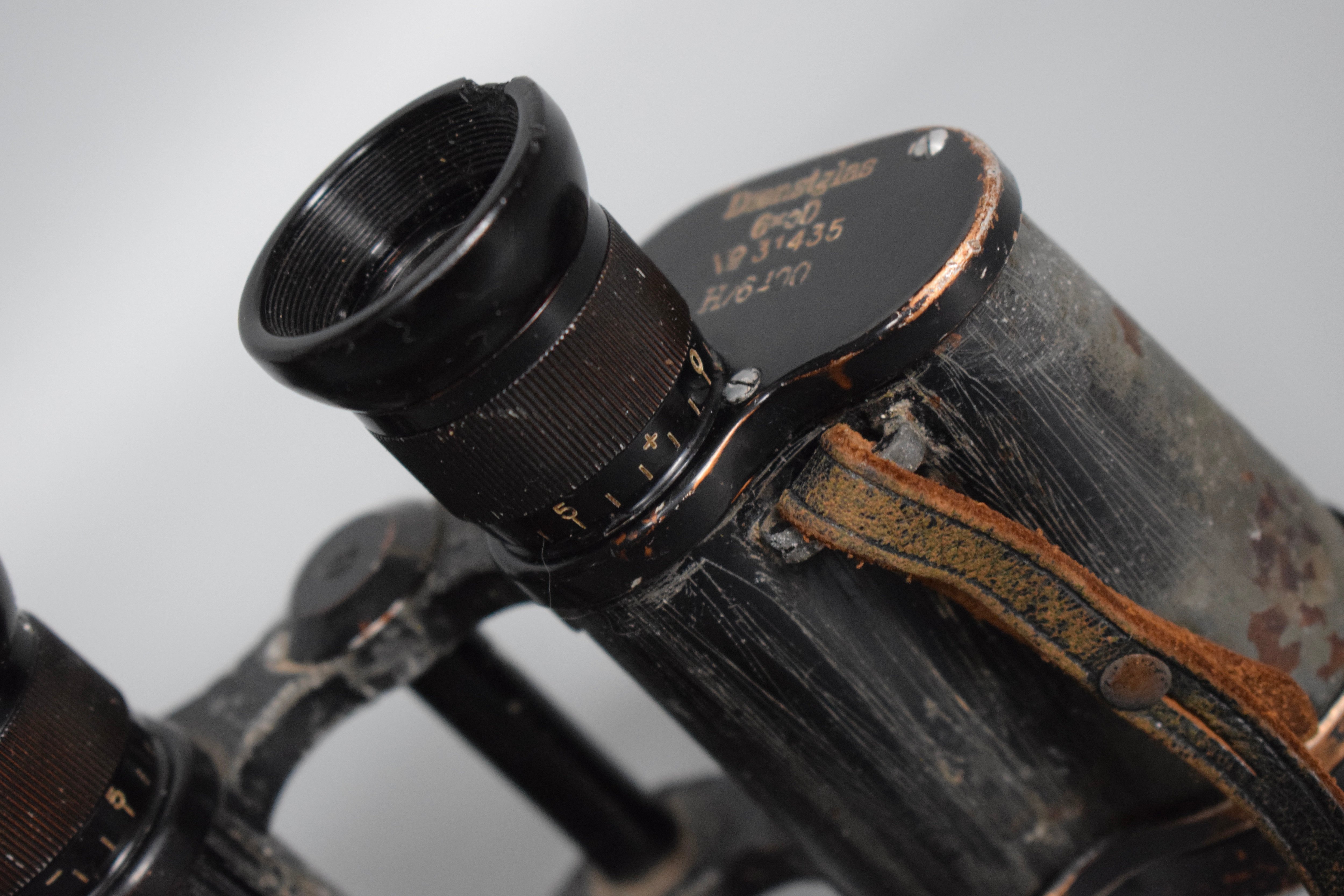 Early 6x30 Dienstglas 'cad K.F.' — image 6