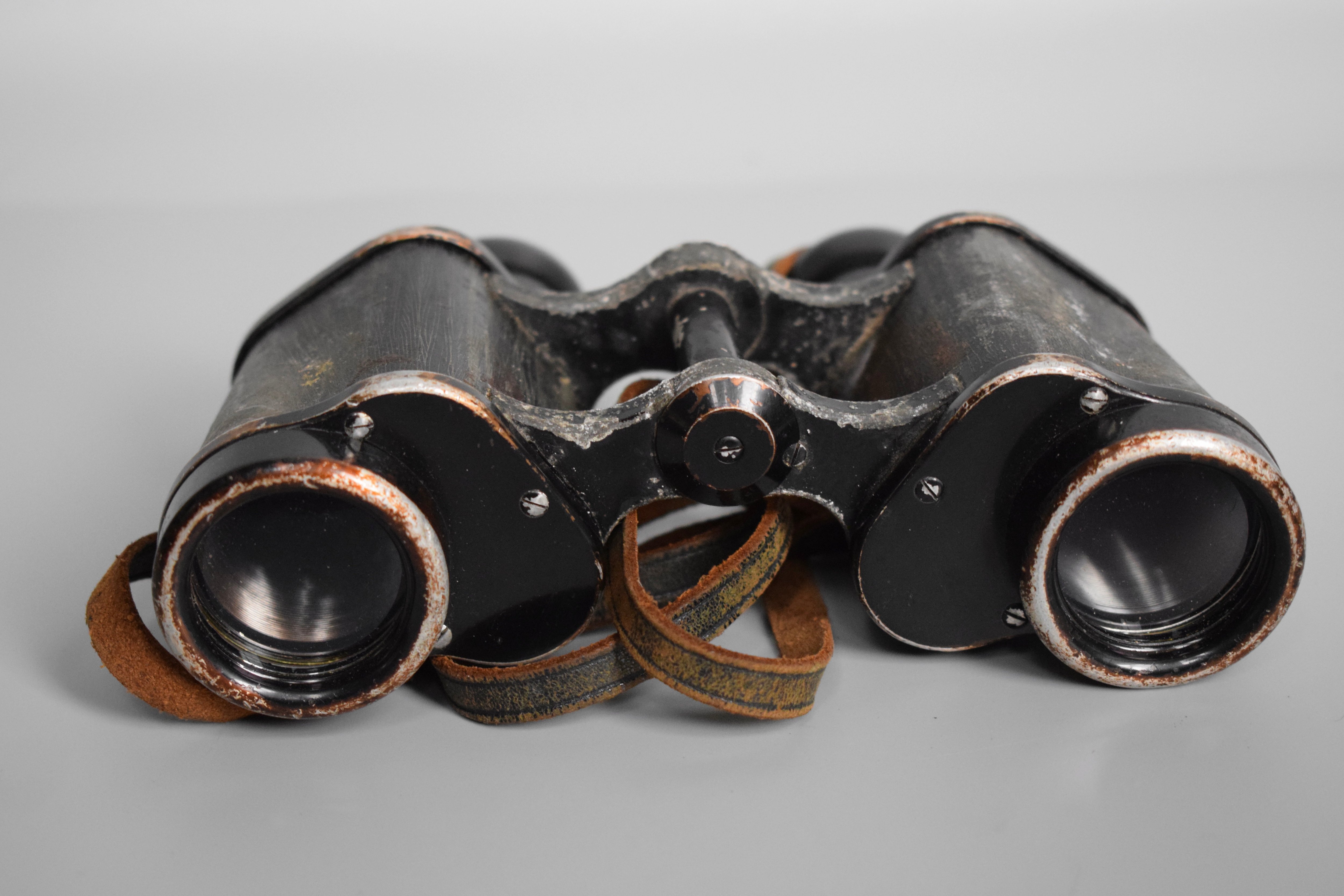 Early 6x30 Dienstglas 'cad K.F.' — image 7