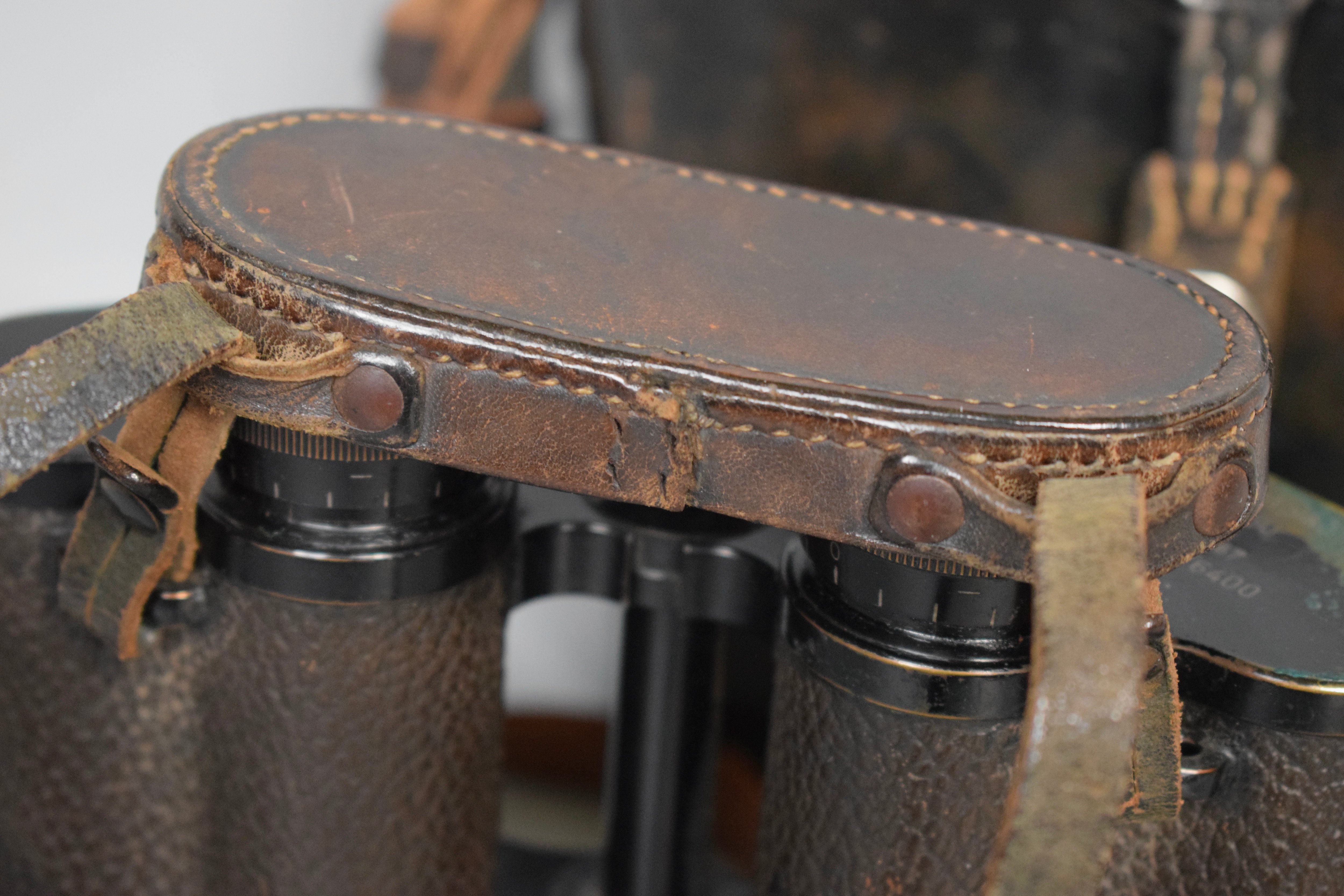 Early Leitz Wetzlar 10x50 Dienstglas Officer's binoculars — image 10
