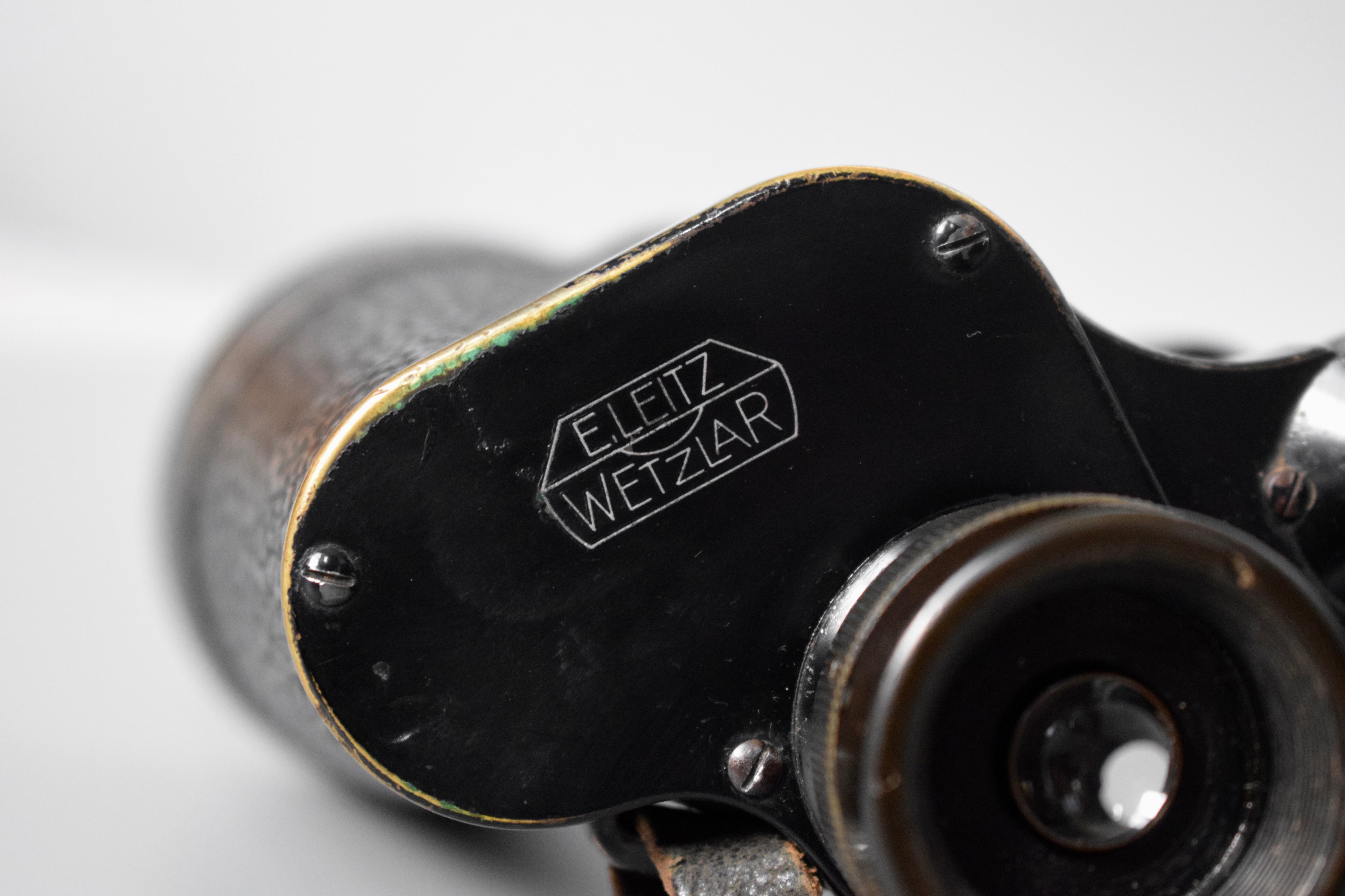 Early Leitz Wetzlar 10x50 Dienstglas Officer's binoculars — image 5