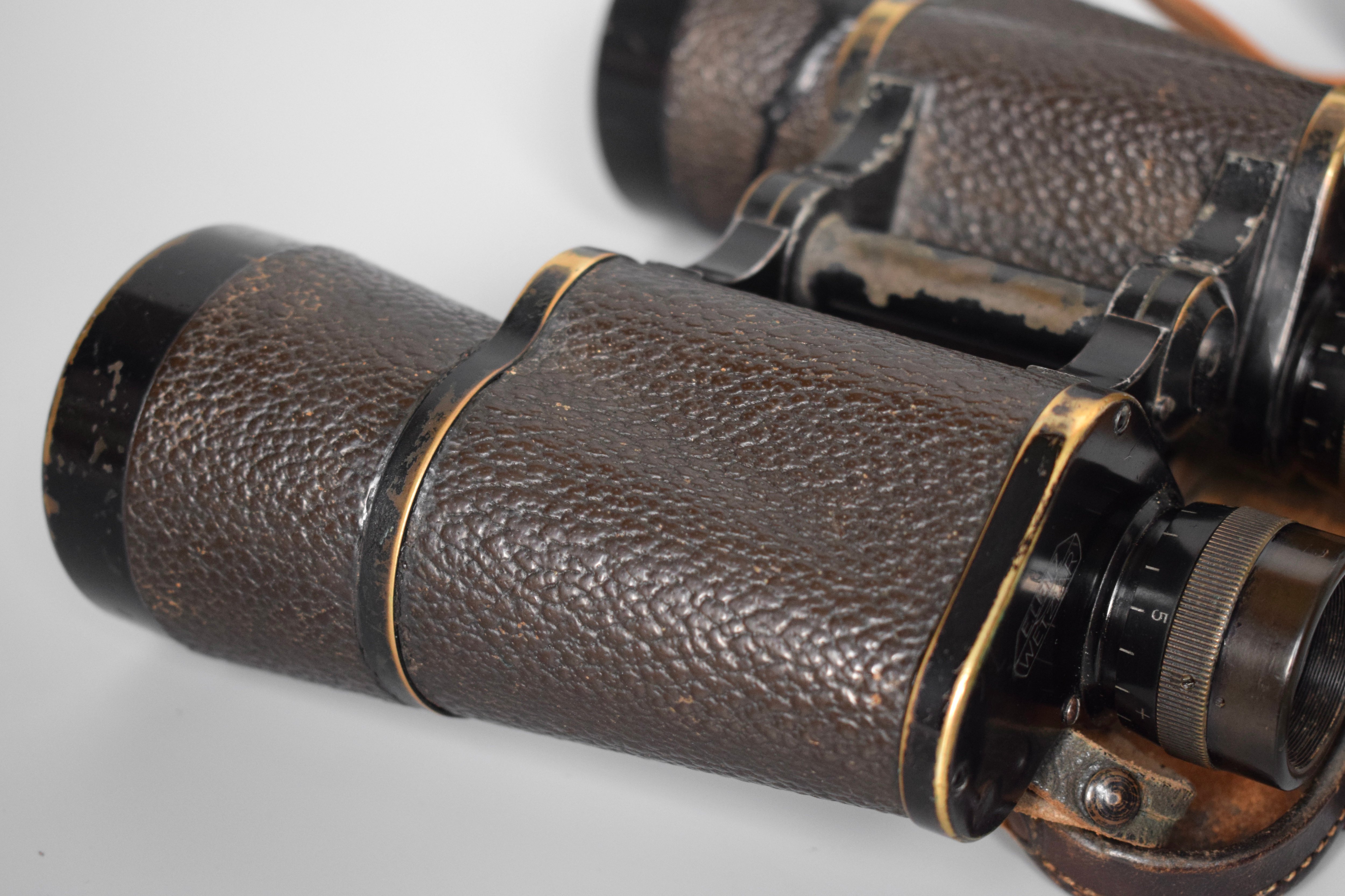 Early Leitz Wetzlar 10x50 Dienstglas Officer's binoculars — image 8
