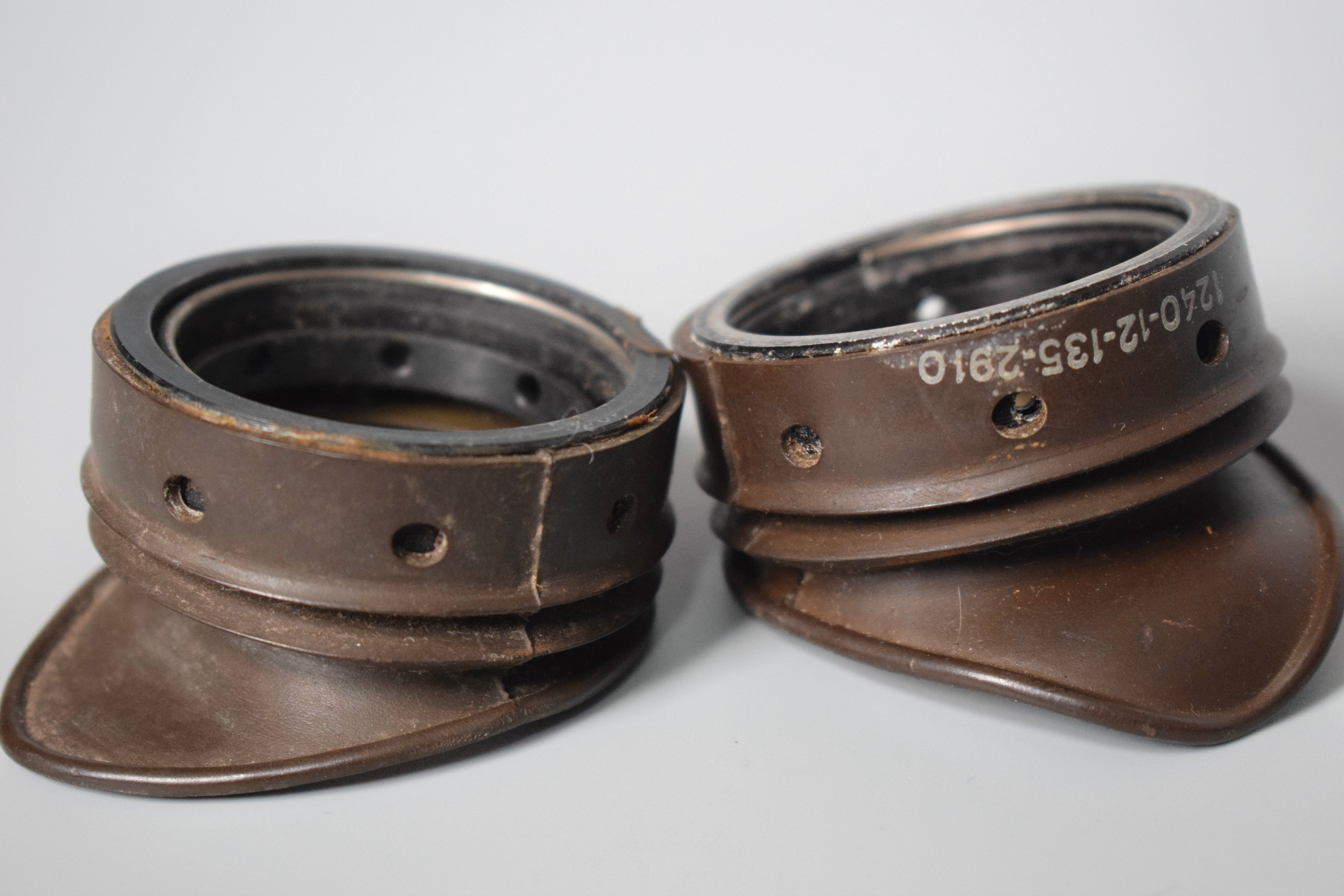Kriegsmarine style 8x60 binocular rubber eyecups — image 4