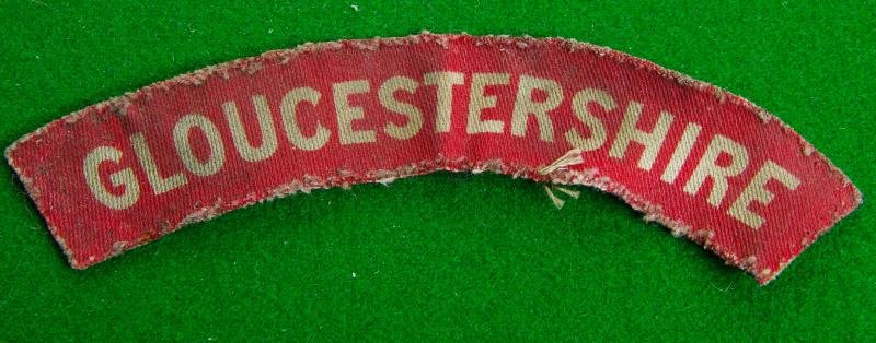 Gloucestershire Regiment.