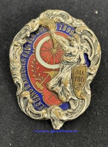 Abzeichen Verband der Arbeiter Radfahrer Vereinigung Österreich 1899!!