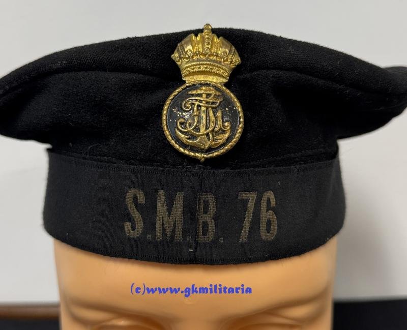 k.u.k. Matrosenkappe - S.M.B. 76 !! - Selten!!