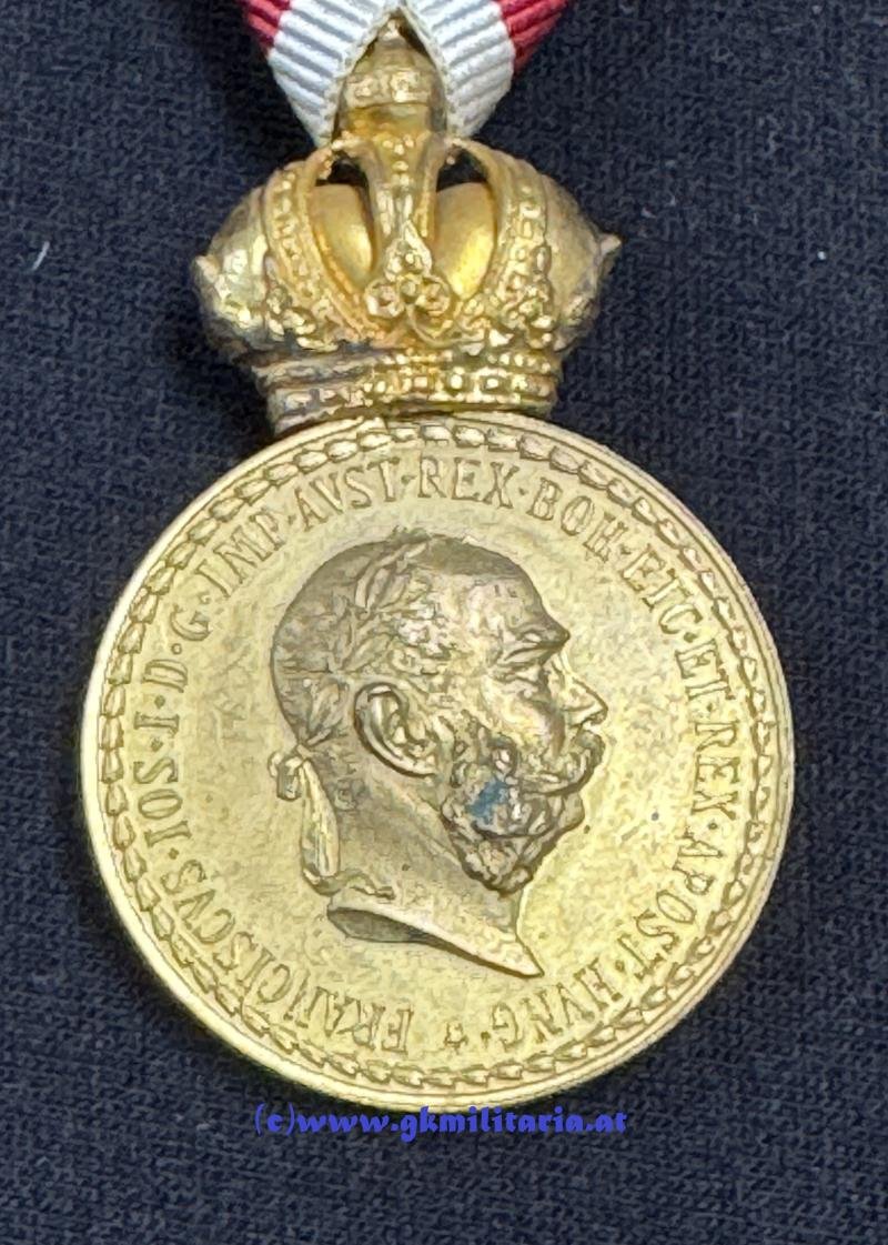 k.u.k. Bronzene Militärverdienstmedaille Kaiser Franz Josef I. !!
