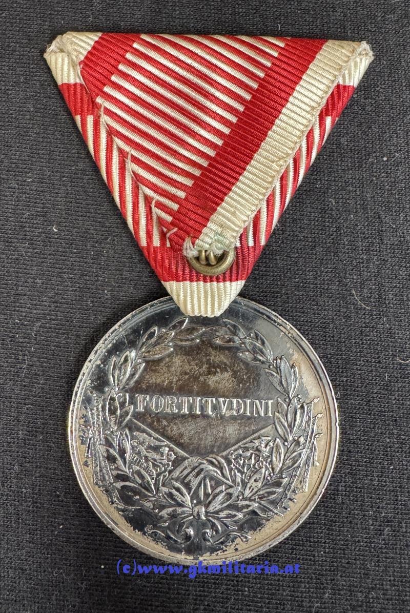 k.u.k. Silberne Tapferkeitsmedaille 1. Klasse Kaiser Karl I. !! - SILBER!!
