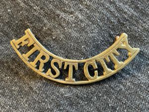 South African 'First City ' brass shoulder title 1932-60