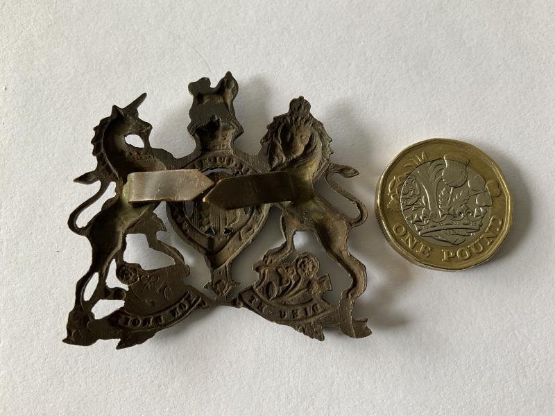 Post 1902 British Army General Service Corps O.S.D cap badge. — image 2