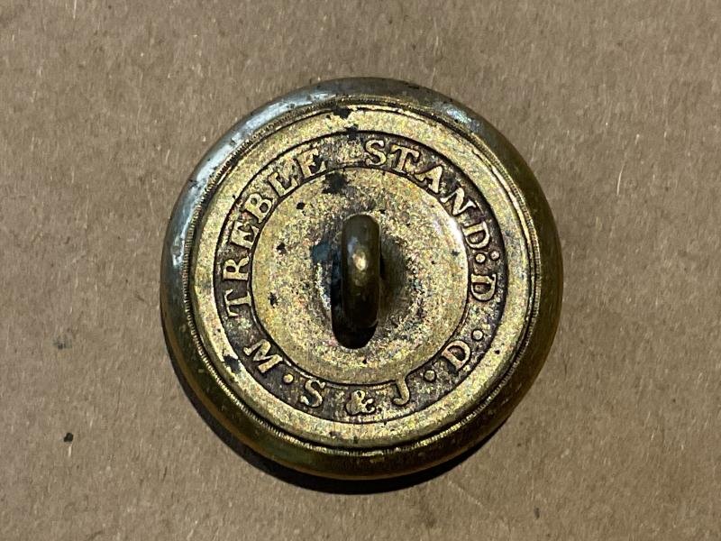 Royal Naval officers button circa 1827-43 (M.S & J.D) — image 2