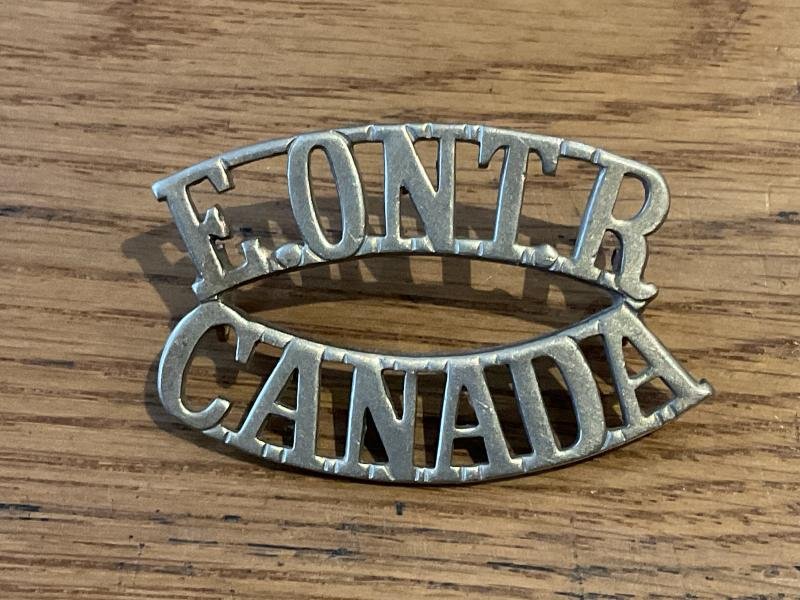 WW1 CEF 2nd Battalion 'Eastern Ontario Regt' shoulder title.