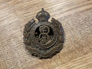 Edward VII Officers Service Dress cap badge