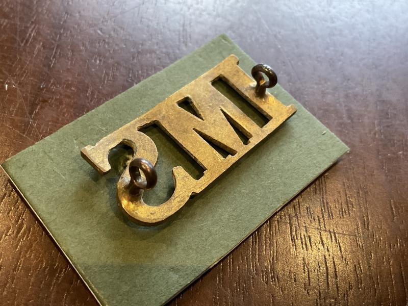 Indian Medical service (IMS) 1896-1943 shoulder title. — image 2