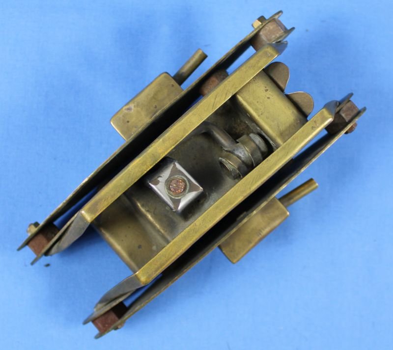Brass Trench Art WWI British Tank — image 5
