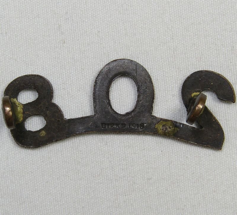 WWI 208th Canadian Irish Battalion Shoulder Title — image 2