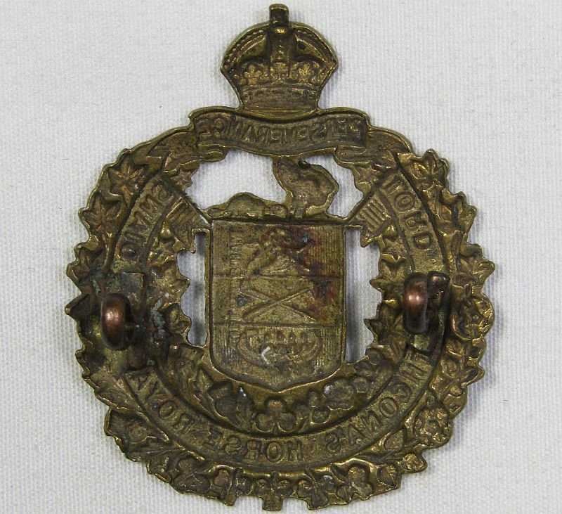 Lord Strathcona's Horse Roral Canadians Cap Badge — image 2