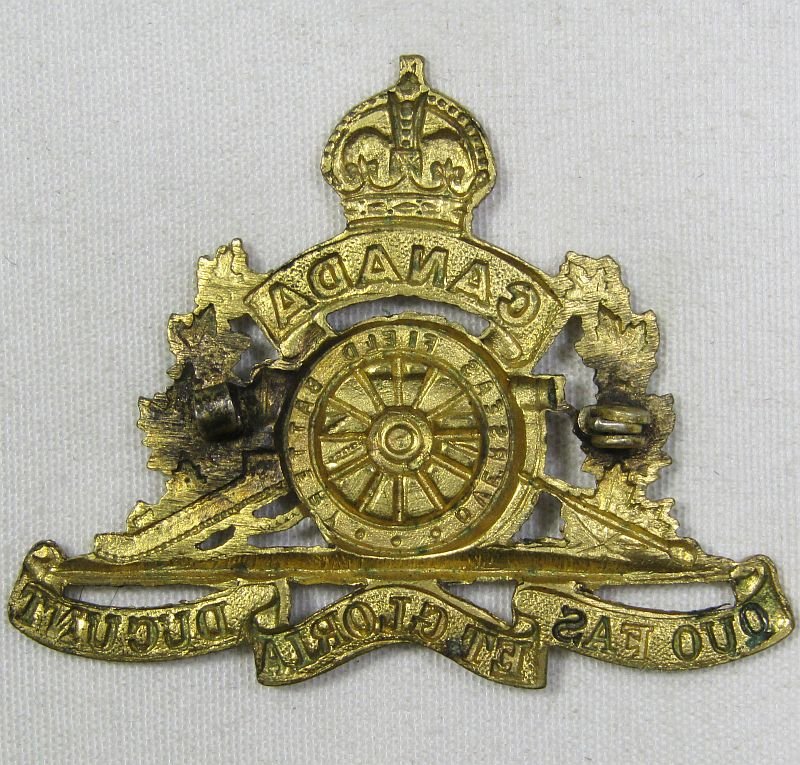 WWI Canada 79th Artillery Collar Badge — image 2