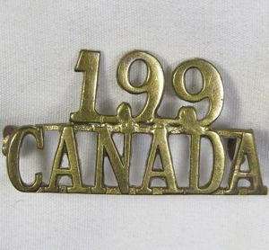 199th Canada Shoulder Title