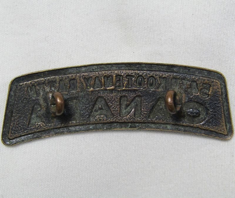 54th Kootenay Battalion Canada Shoulder Title — image 2