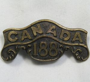WWI 188th Canada Shoulder Title