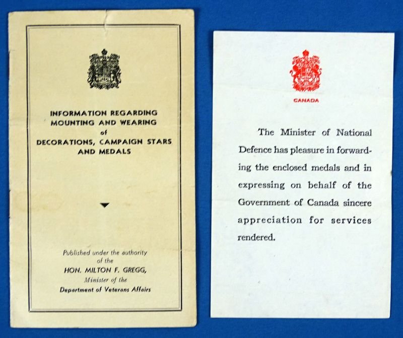 WWII Named Canadian 2nd Scottish MG Bn Medals, Documents, Insignia and Photograph Group — image 15