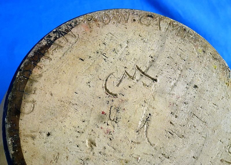 WWII German Prisoner of War Clay Pot from Camp Opelika, Alabama — image 8