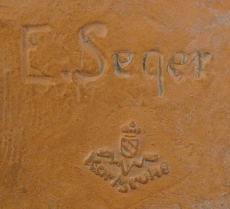 Large Adolf Hitler Tera Cotta Bust by Ernst Seger — image 6