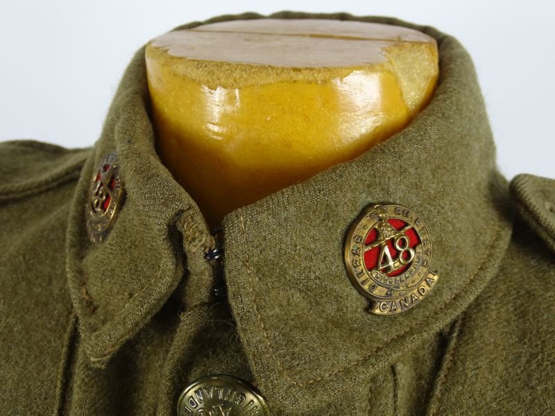 WWI 48th Highlanders of Canada Corporal Tunic — image 2