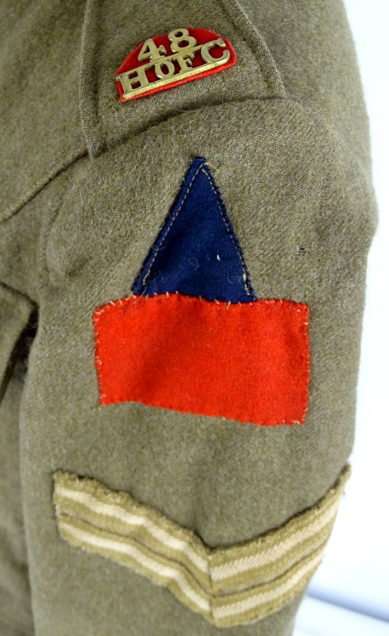 WWI 48th Highlanders of Canada Corporal Tunic — image 4
