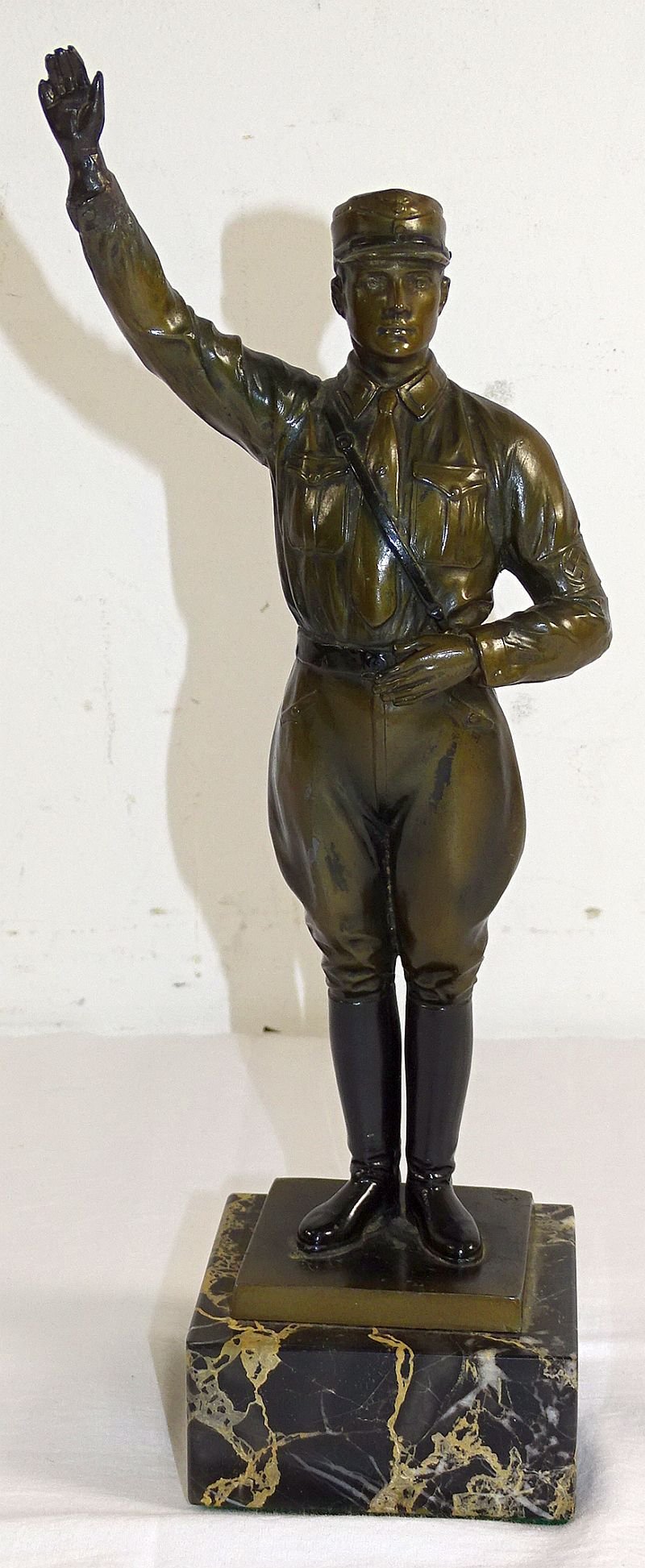 Third Reich SA Stormtrooper Statue — image 2