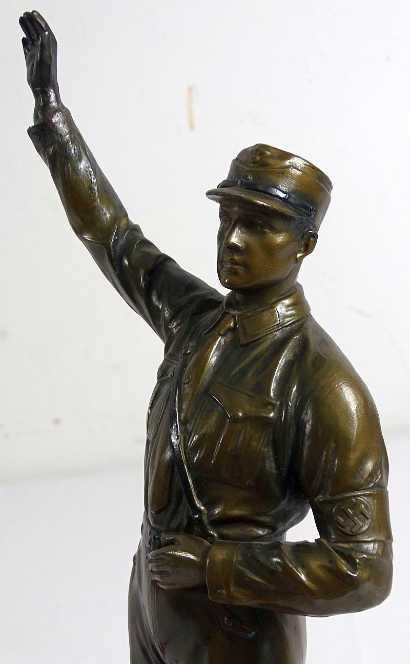 Third Reich SA Stormtrooper Statue — image 7