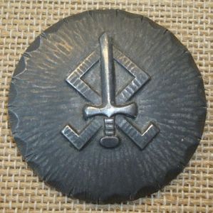 WWII GERMAN DUTCH RELATED BADGE